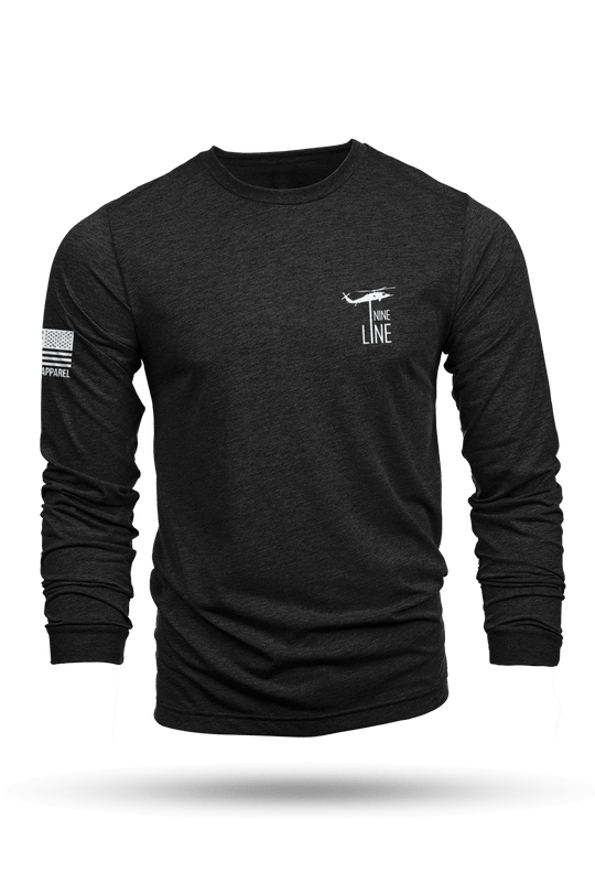 Athletic Long-Sleeve T-Shirt 3-Pack - Core Cool Colors - Nine Line Apparel