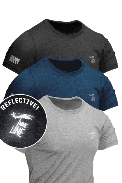 Athletic T-Shirt 3-Pack - Reflective - Core - Nine Line Apparel