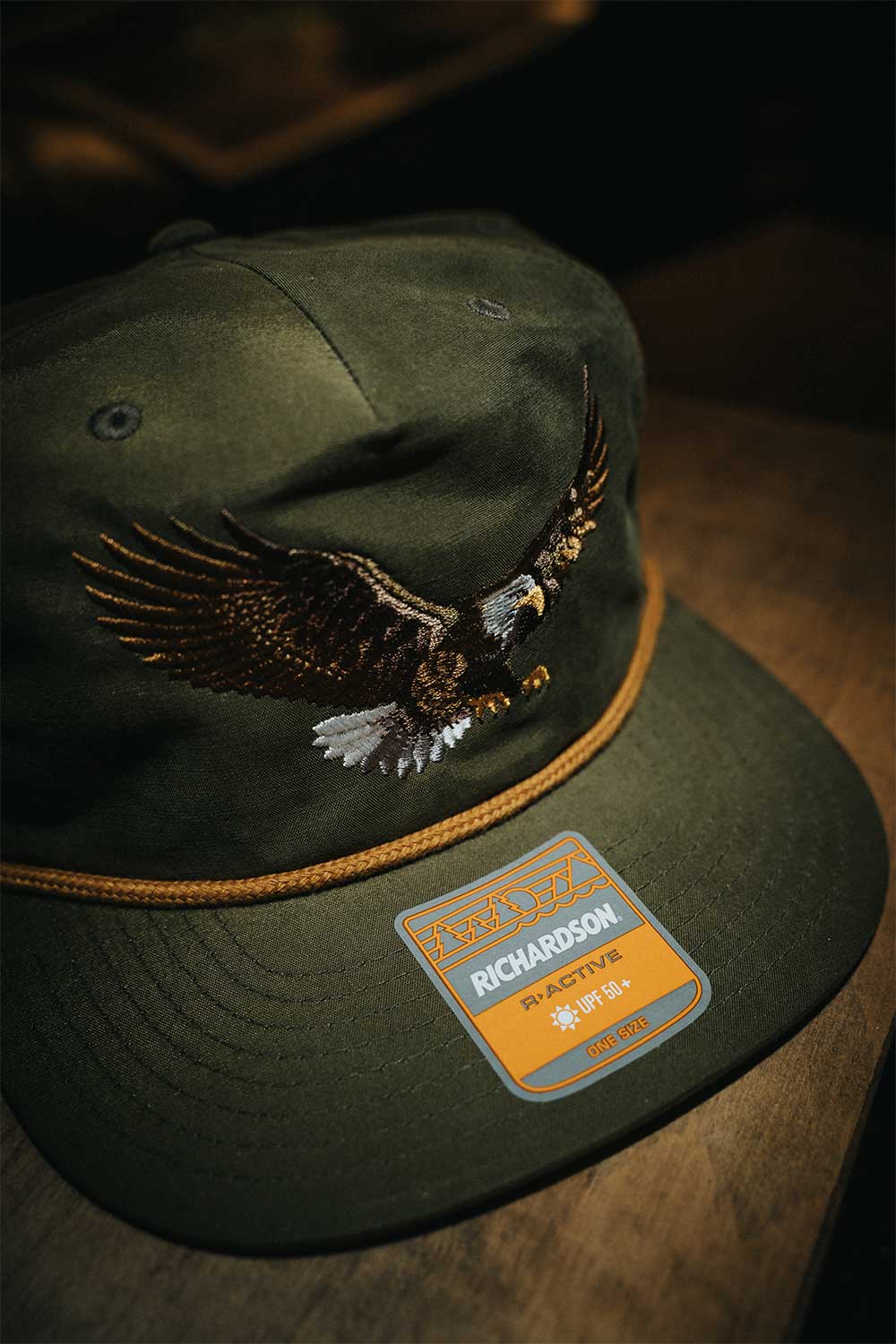 Richardson 256 Bald Eagle Embroidered Hat – Nine Line Apparel