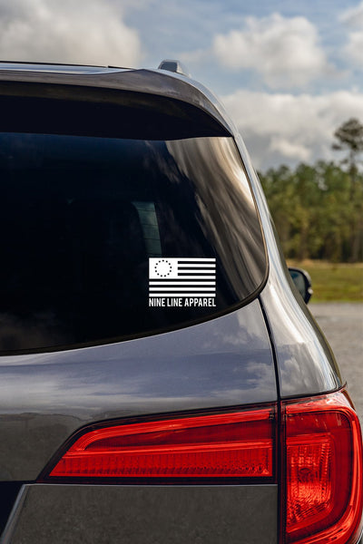 Betsy Ross Nine Line Decal - Nine Line Apparel