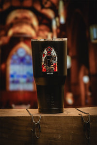 Stained Glass Firefighter - BF 30 oz Tumbler