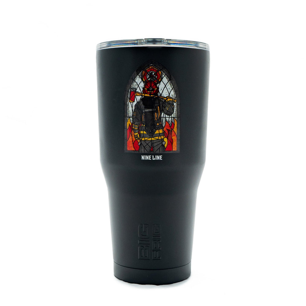 BF 30 oz Tumbler - Stained Glass Firefighter