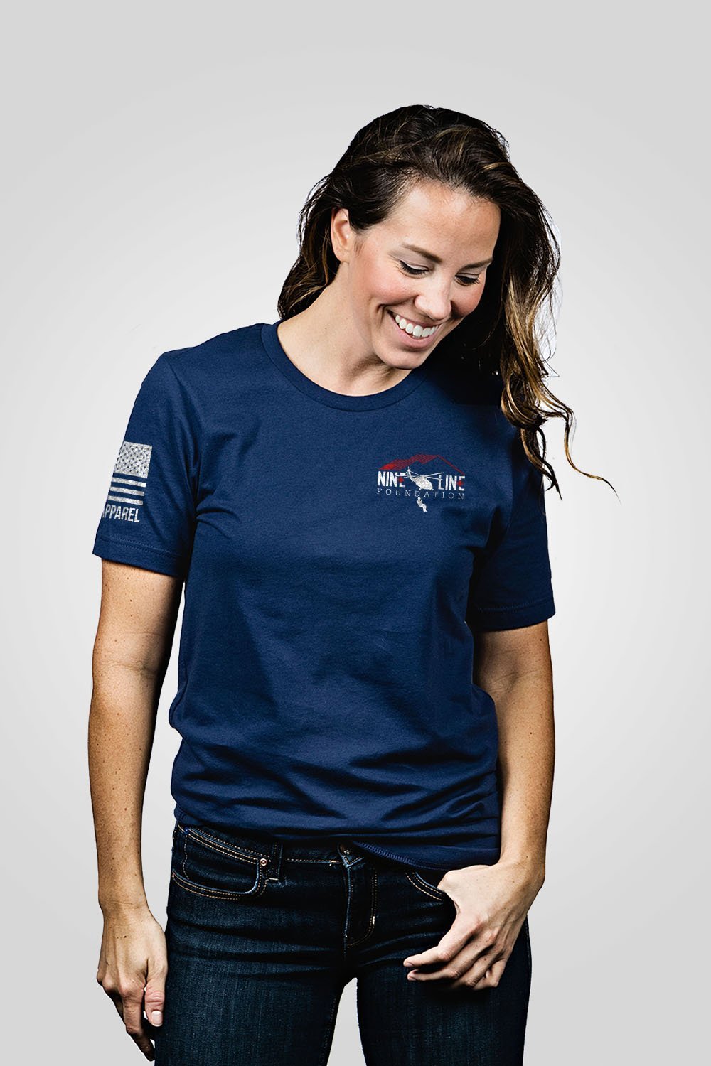 Boyfriend Fit T-Shirt - Nine Line Foundation - Nine Line Apparel