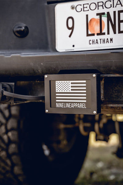 Brake Activated Hitch Covers - Nine Line Apparel