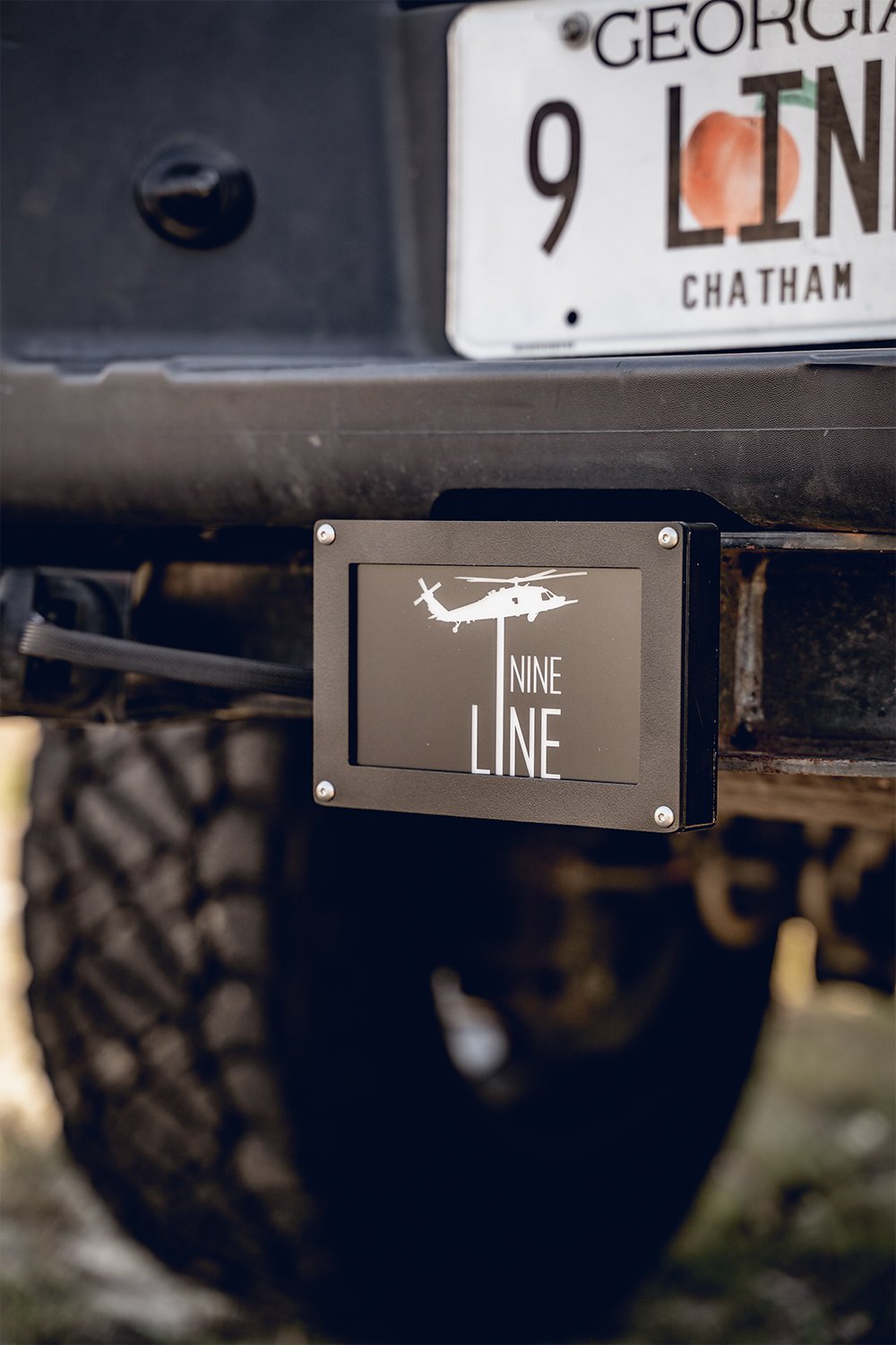 Brake Activated Hitch Covers - Nine Line Apparel