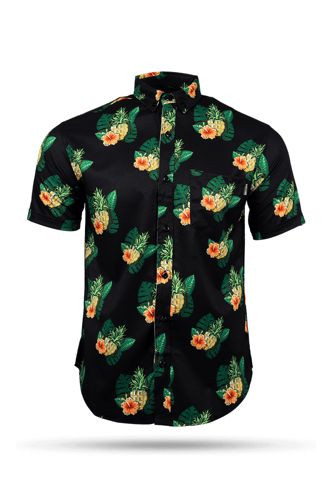 Pineapple button down shirt hot sale