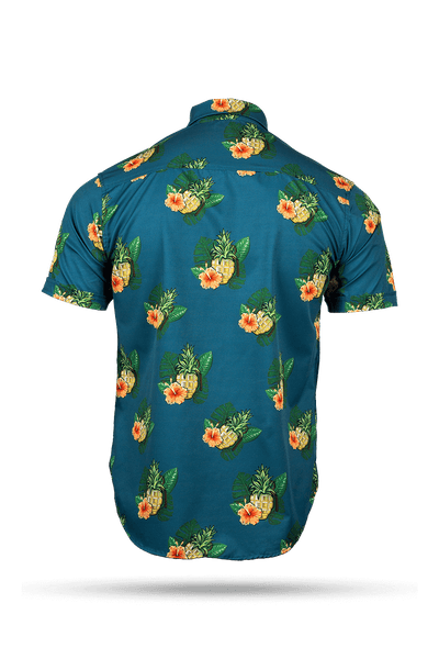 Casual Button Down Shirt - Pineapple Grenade Collection - Nine Line Apparel