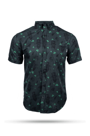 Casual Button Down Shirt - St. Patrick's Day 2022 LIMITED EDITION [ON SALE] - Nine Line Apparel