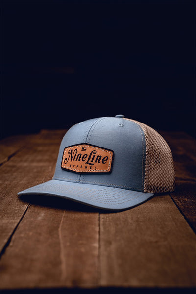 Classic Leather Patch Hat by Richardson [ON SALE] - Nine Line Apparel
