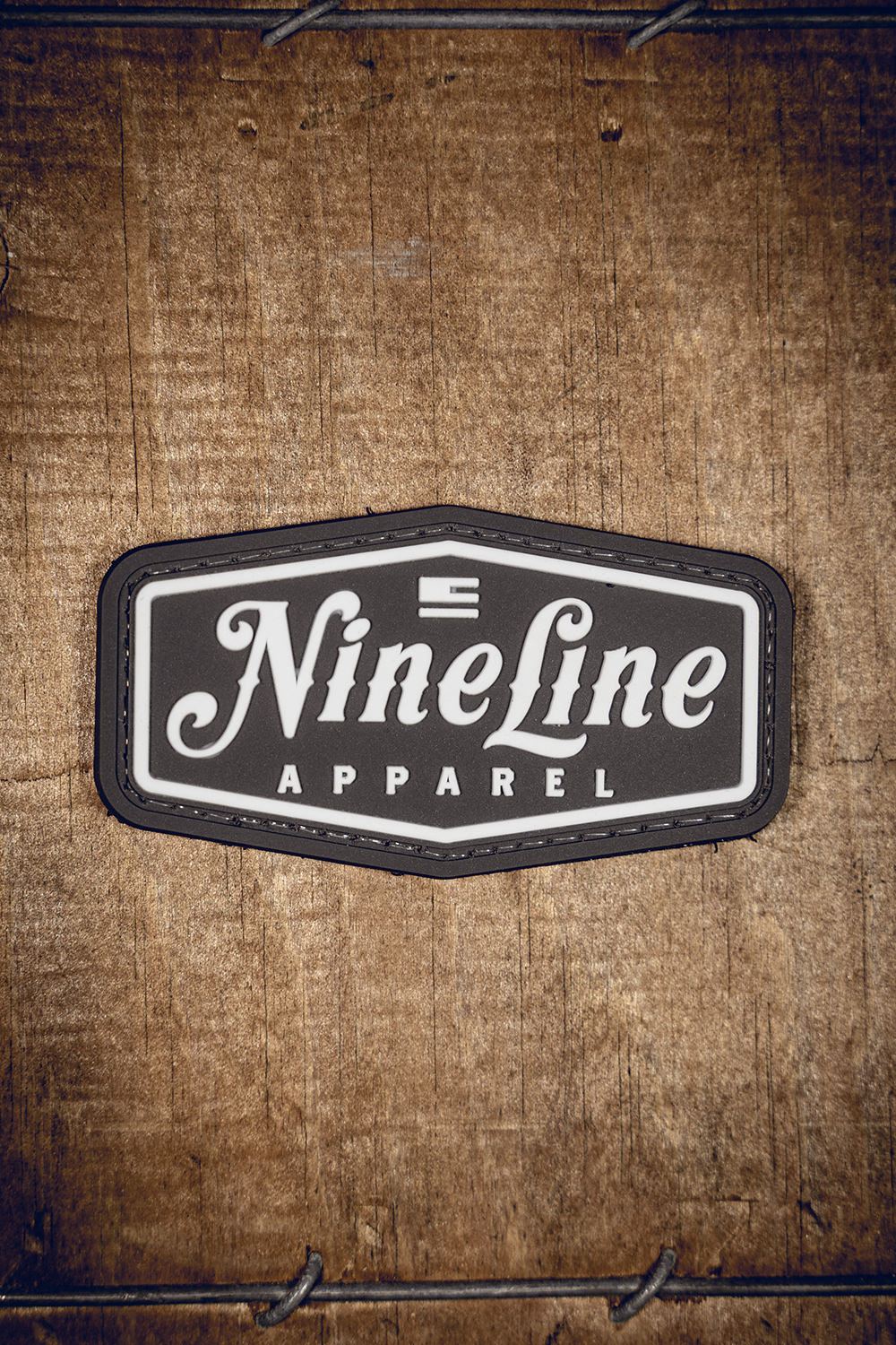 Classic Nine Line PVC Patch - Nine Line Apparel