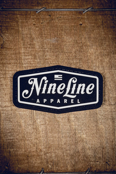 Classic Nine Line PVC Patch - Nine Line Apparel