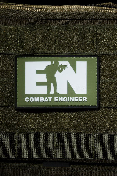 Combat Engineer PVC Patch [ON SALE] - Nine Line Apparel