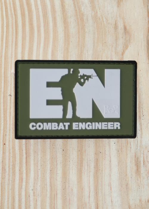 Marine Engineer Patch Military Patches - Combat Engineer PVC Morale Patch – Nine Line Apparel