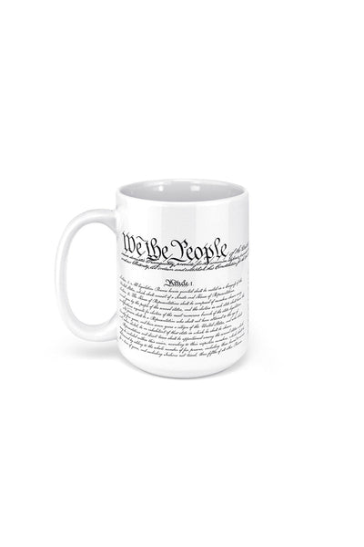 Constitution Ceramic Mug 15 oz - Nine Line Apparel