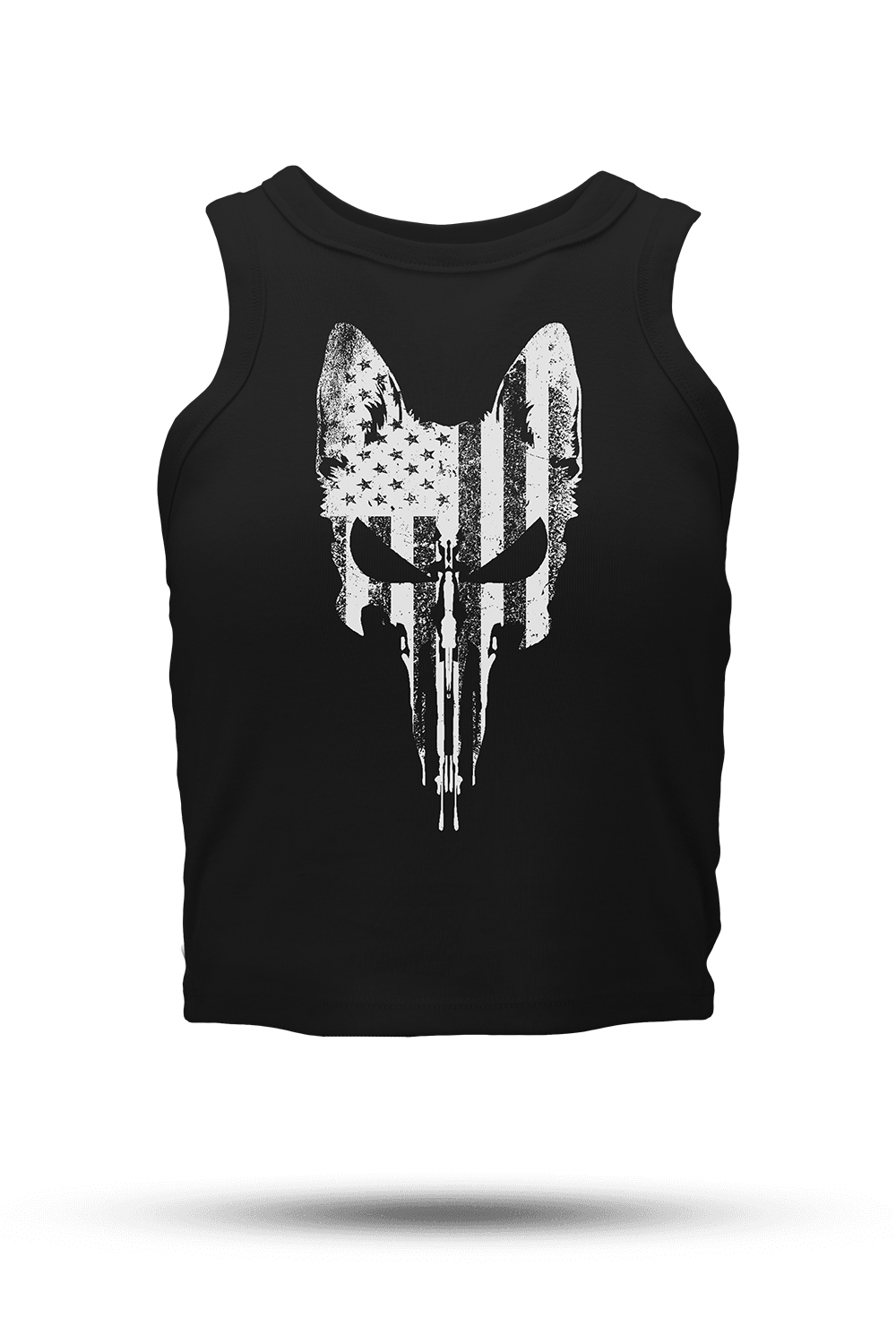 Crop Tank - Rex Skull Flag