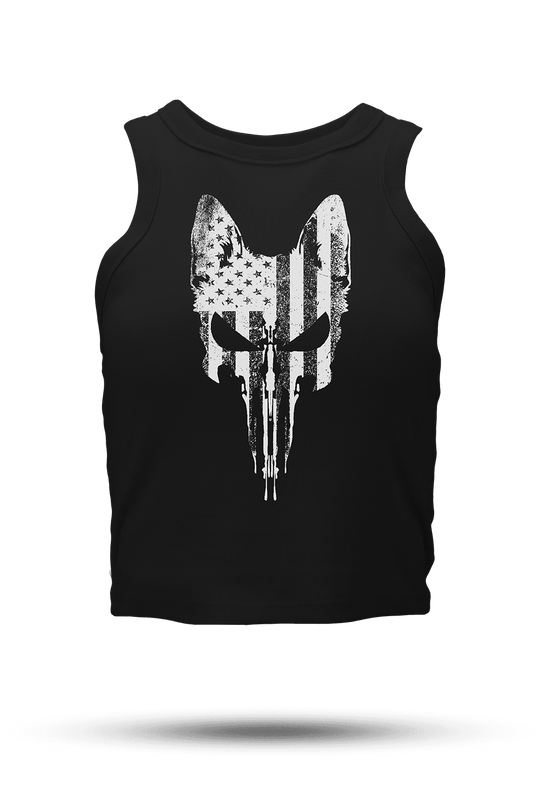 Crop Tank - Rex Skull Flag