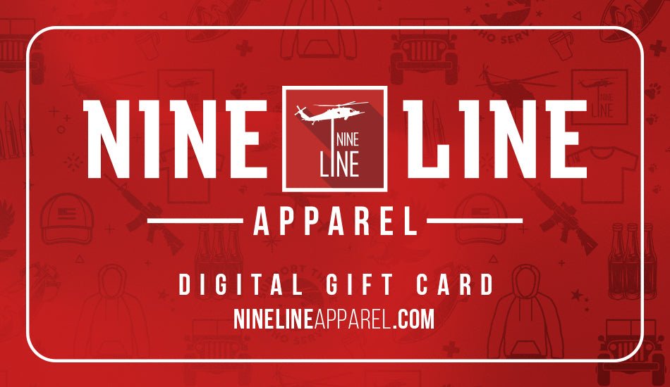 Digital Gift Card - Nine Line Apparel