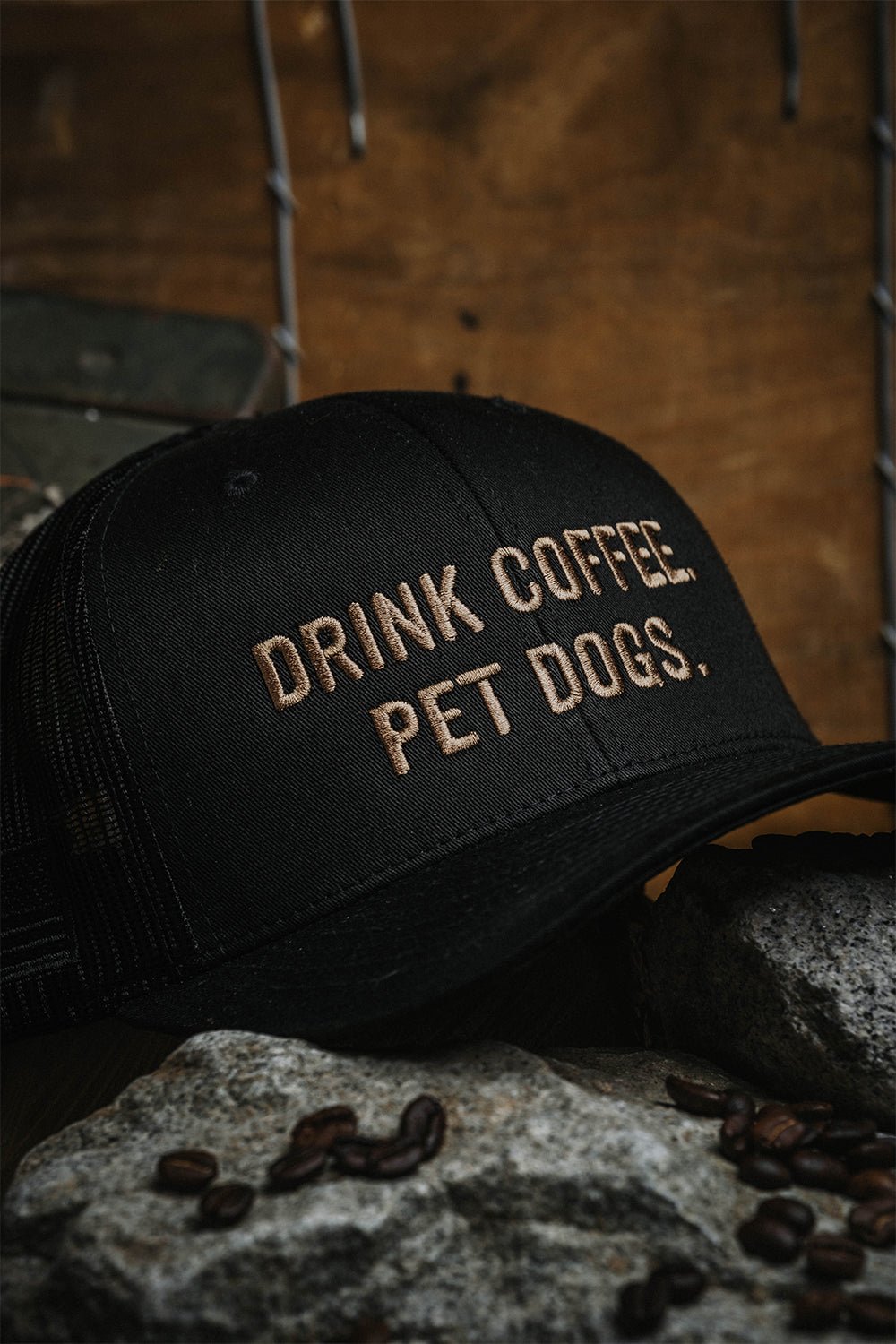 Drink Coffee Pet Dogs NLASBH - Nine Line Apparel