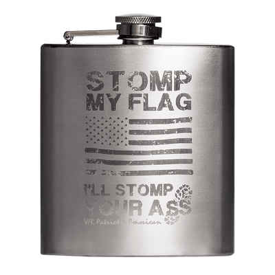 Flask - Stomp Your Ass - Nine Line Apparel