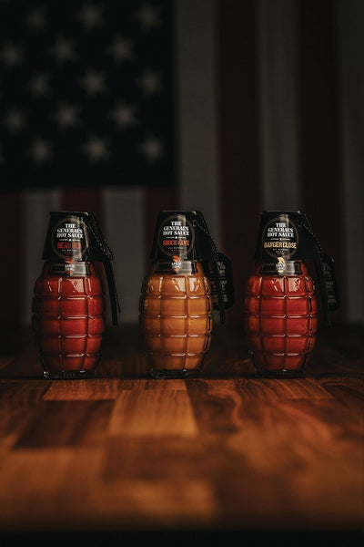 Grenade Hot Sauce 3-Packs - Nine Line Apparel