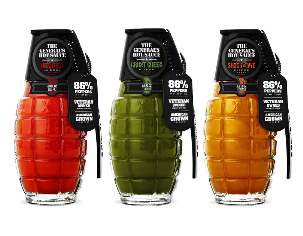 Grenade Hot Sauce 3-Packs - Nine Line Apparel