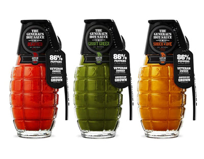Grenade Hot Sauce 3-Packs - Nine Line Apparel