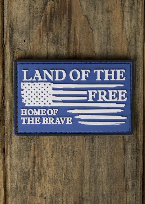 Home Of The Brave PVC Patch [ON SALE] - Nine Line Apparel