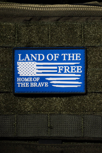Home Of The Brave PVC Patch [ON SALE] - Nine Line Apparel