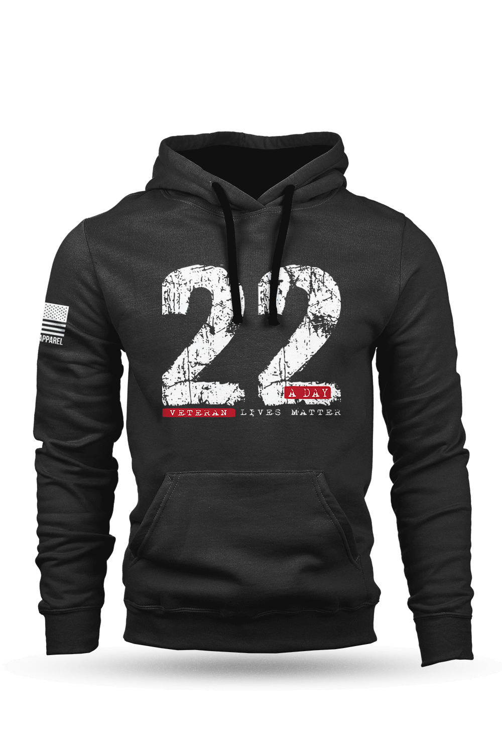 Hoodie - 22 A Day - Nine Line Apparel
