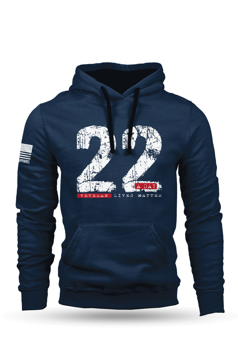 Hoodie - 22 A Day - Nine Line Apparel