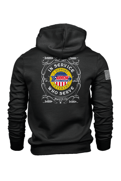 Hoodie - Arrow Exterminators - Nine Line Apparel
