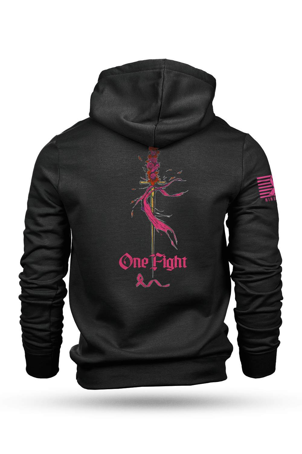 Hoodie - Breast Cancer One Fight - Nine Line Apparel