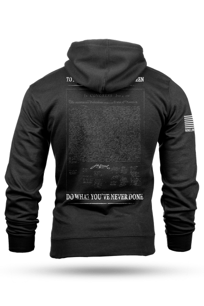 Hoodie - Do What You've Never Done - Nine Line Apparel