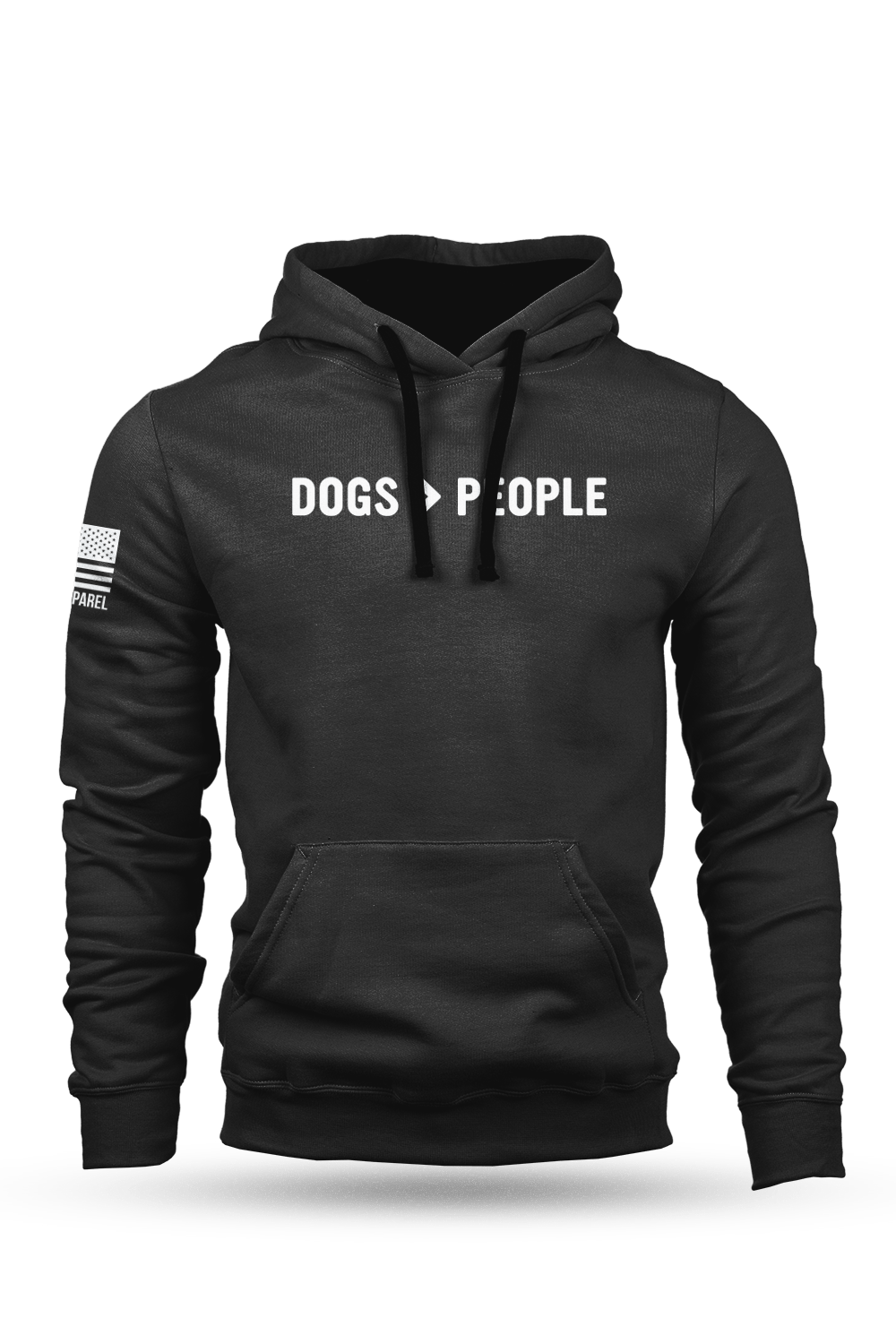 Hoodie - Dogs>People - Nine Line Apparel