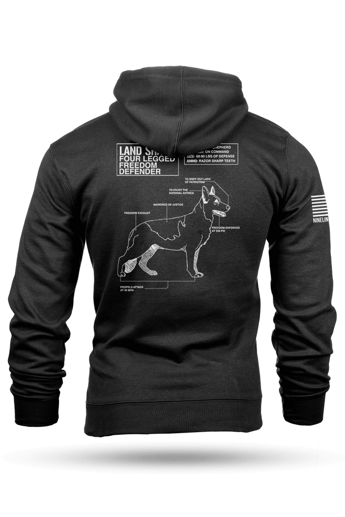 Land Shark LTD Hoodie – Nine Line Apparel Land Shark LTD Hoodie – Nine Line Apparel