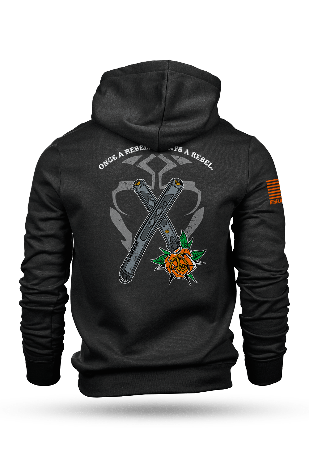 Hoodie - Once a Rebel - Nine Line Apparel