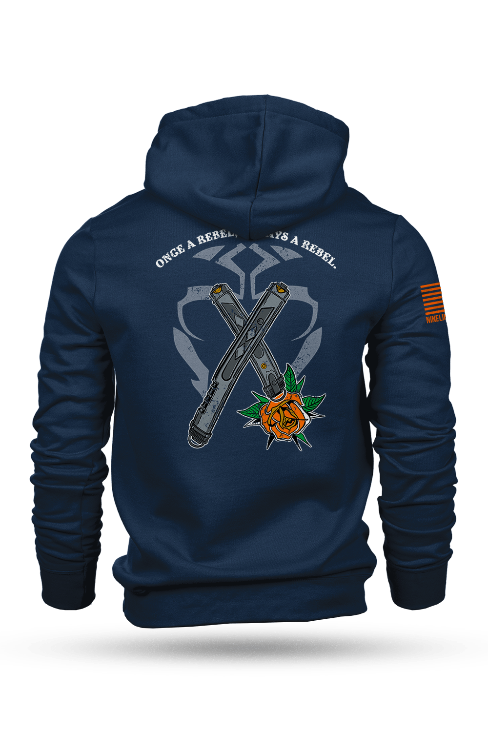 Hoodie - Once a Rebel - Nine Line Apparel