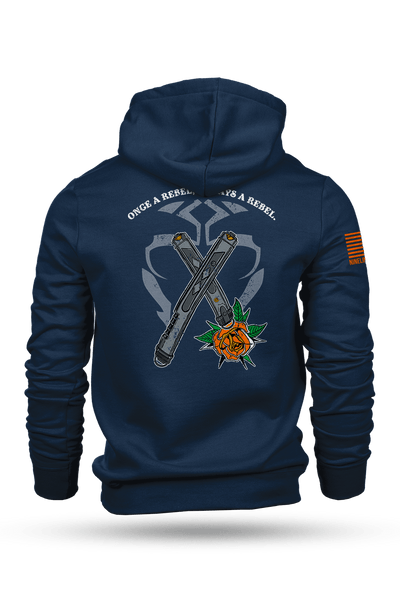 Hoodie - Once a Rebel - Nine Line Apparel