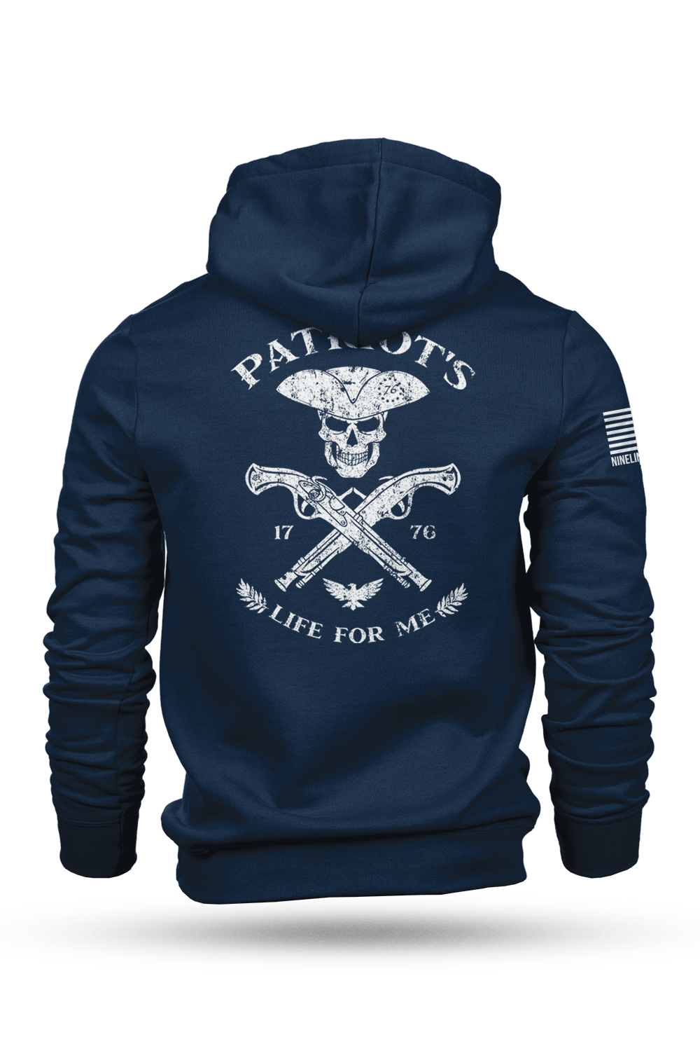 Hoodie - Patriots Life For Me - Nine Line Apparel