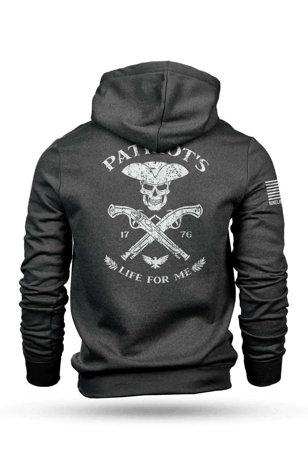 Hoodie - Patriots Life For Me - Nine Line Apparel