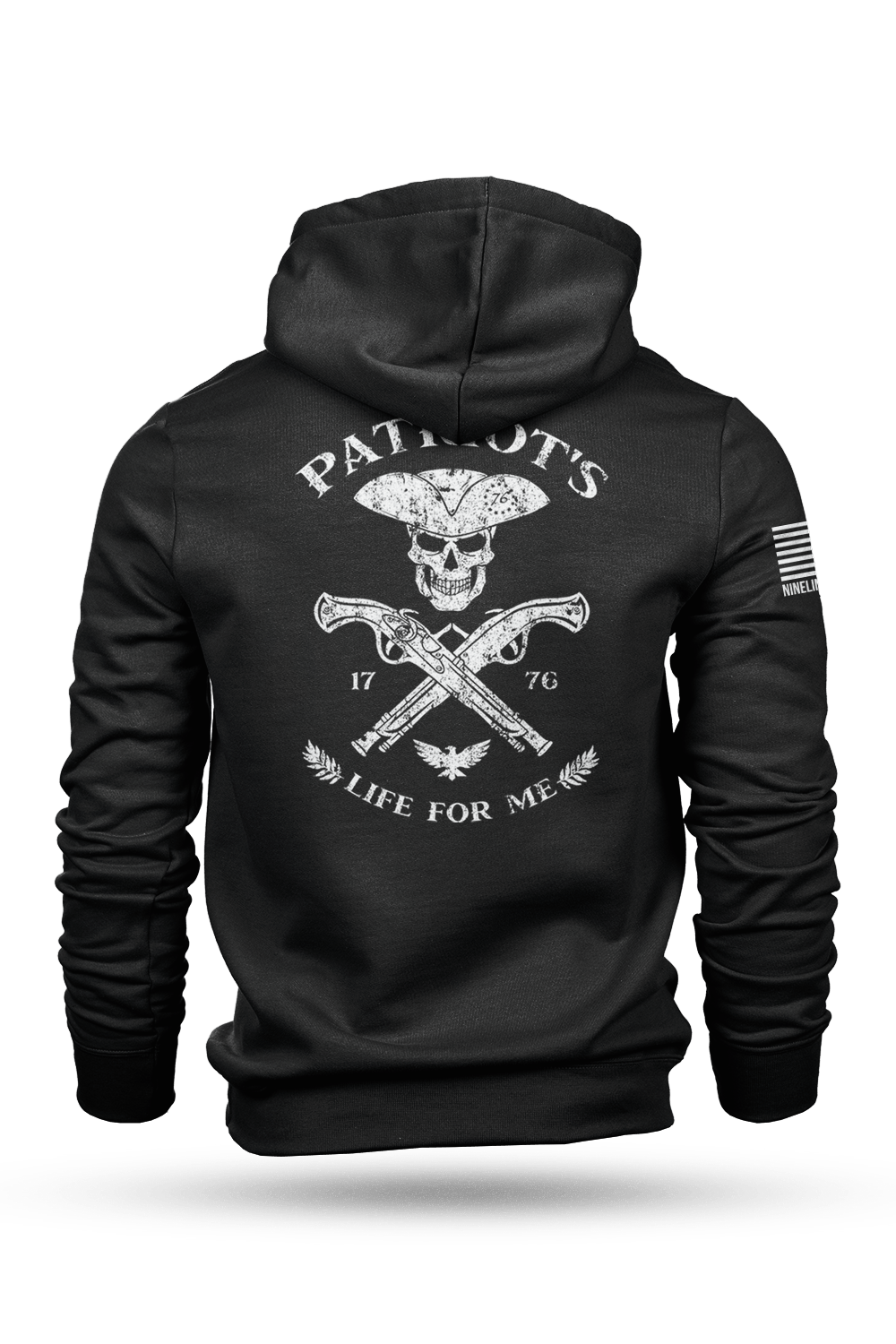 Hoodie - Patriots Life For Me - Nine Line Apparel