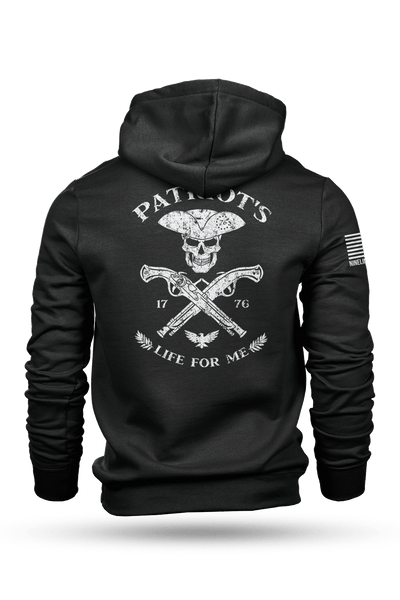 Hoodie - Patriots Life For Me - Nine Line Apparel