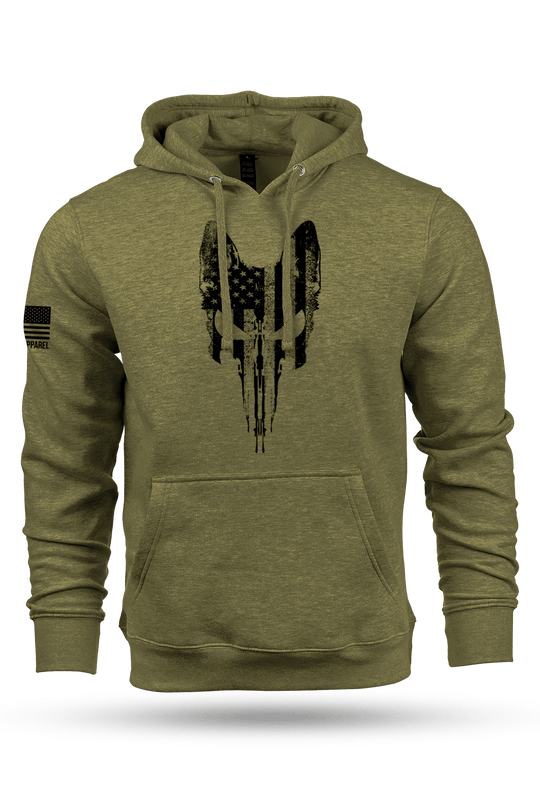 Hoodie - Rex Skull Flag