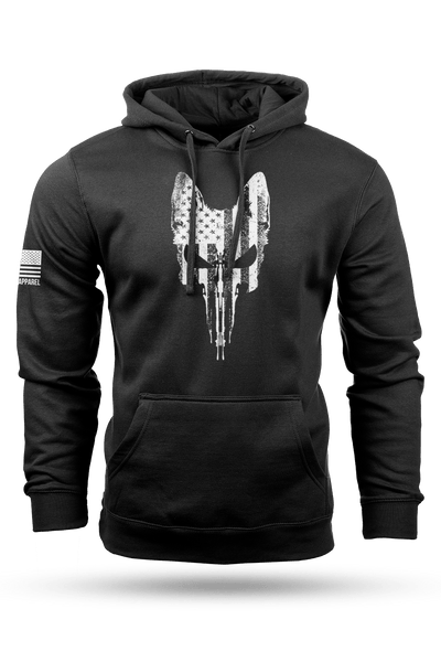 Hoodie - Rex Skull Flag