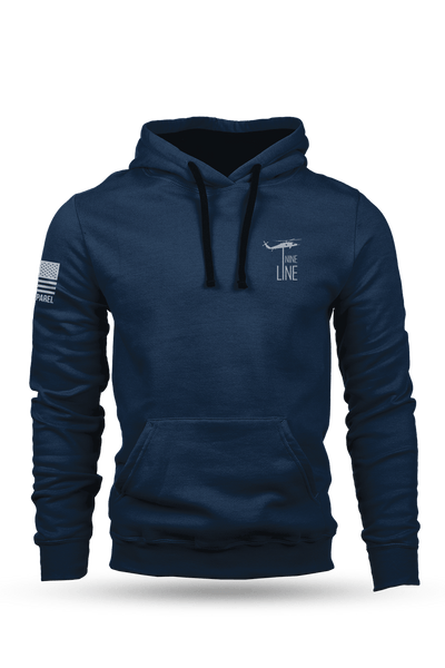 Hoodie - Rod Of Caduceus Snakes - Nine Line Apparel