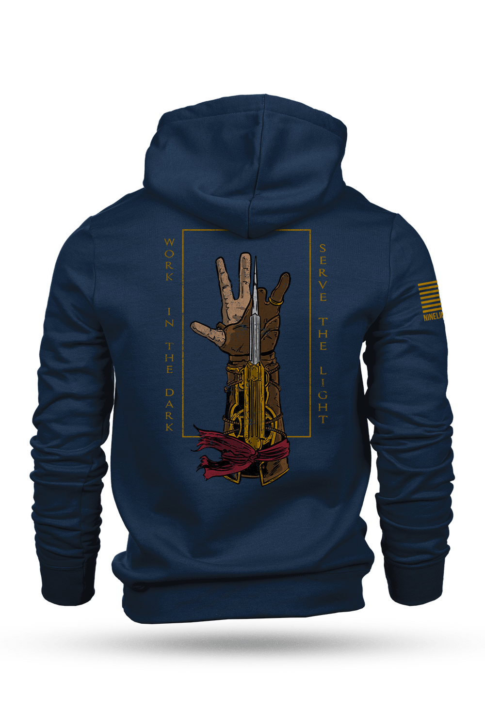 Hoodie - Serve the Light - Nine Line Apparel