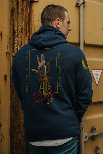 Hoodie - Serve the Light - Nine Line Apparel