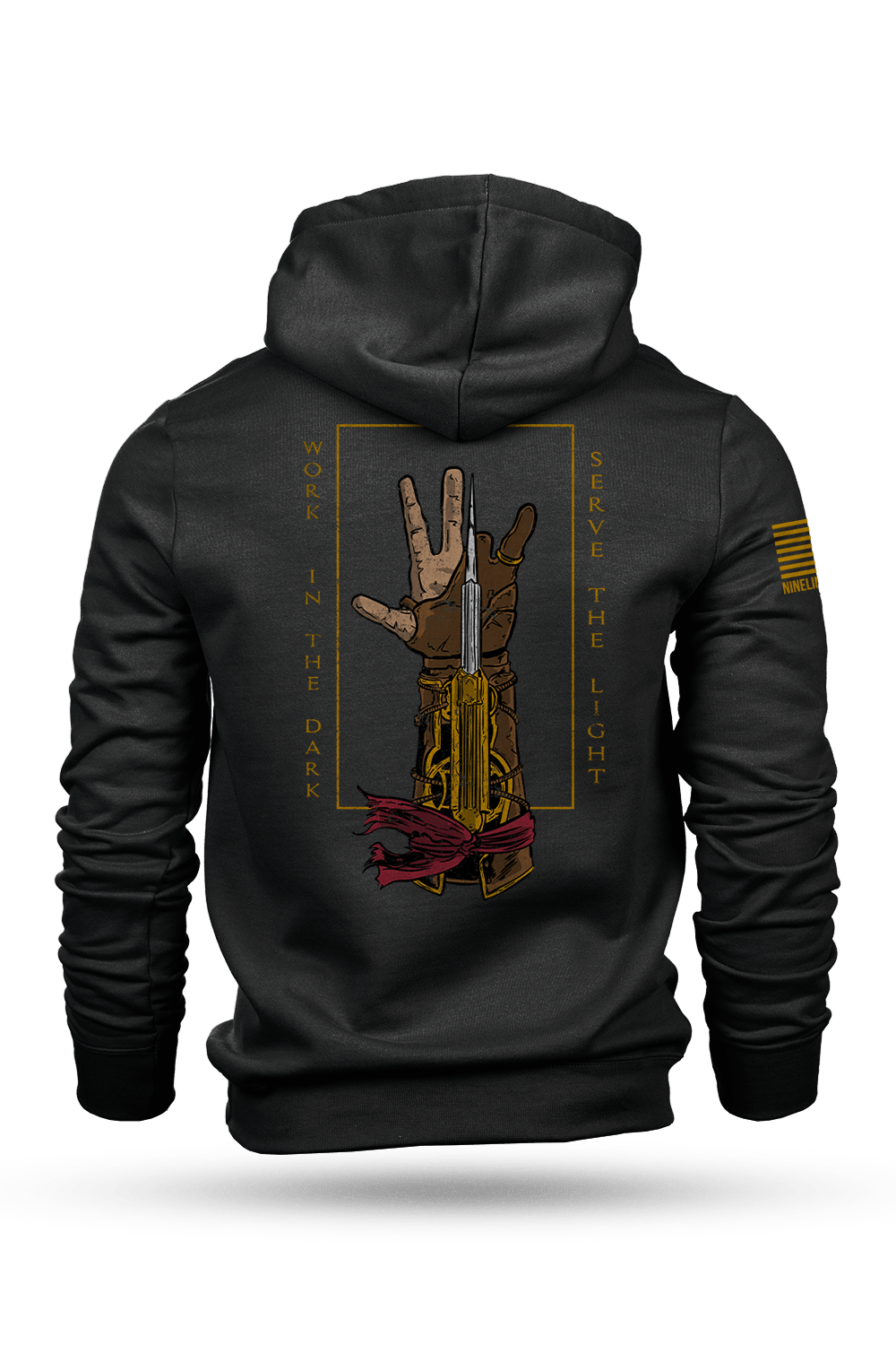 Hoodie - Serve the Light - Nine Line Apparel