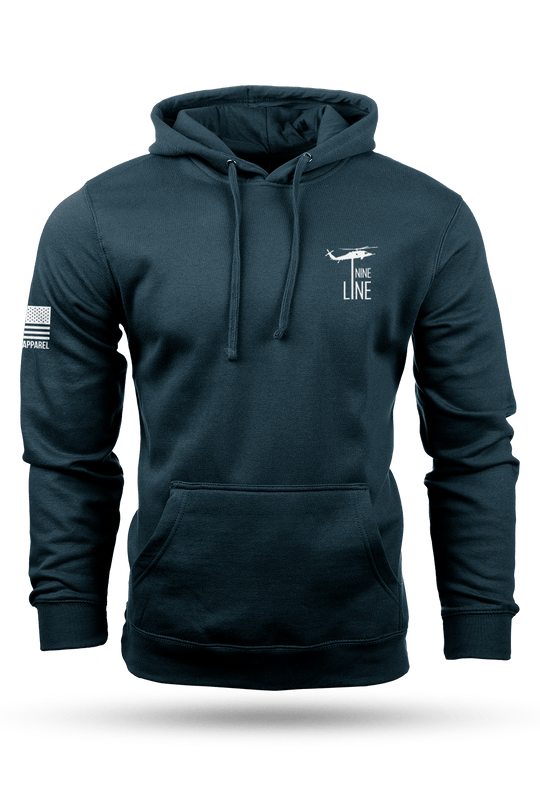 Hoodie - Thin Blue Line - Nine Line Apparel