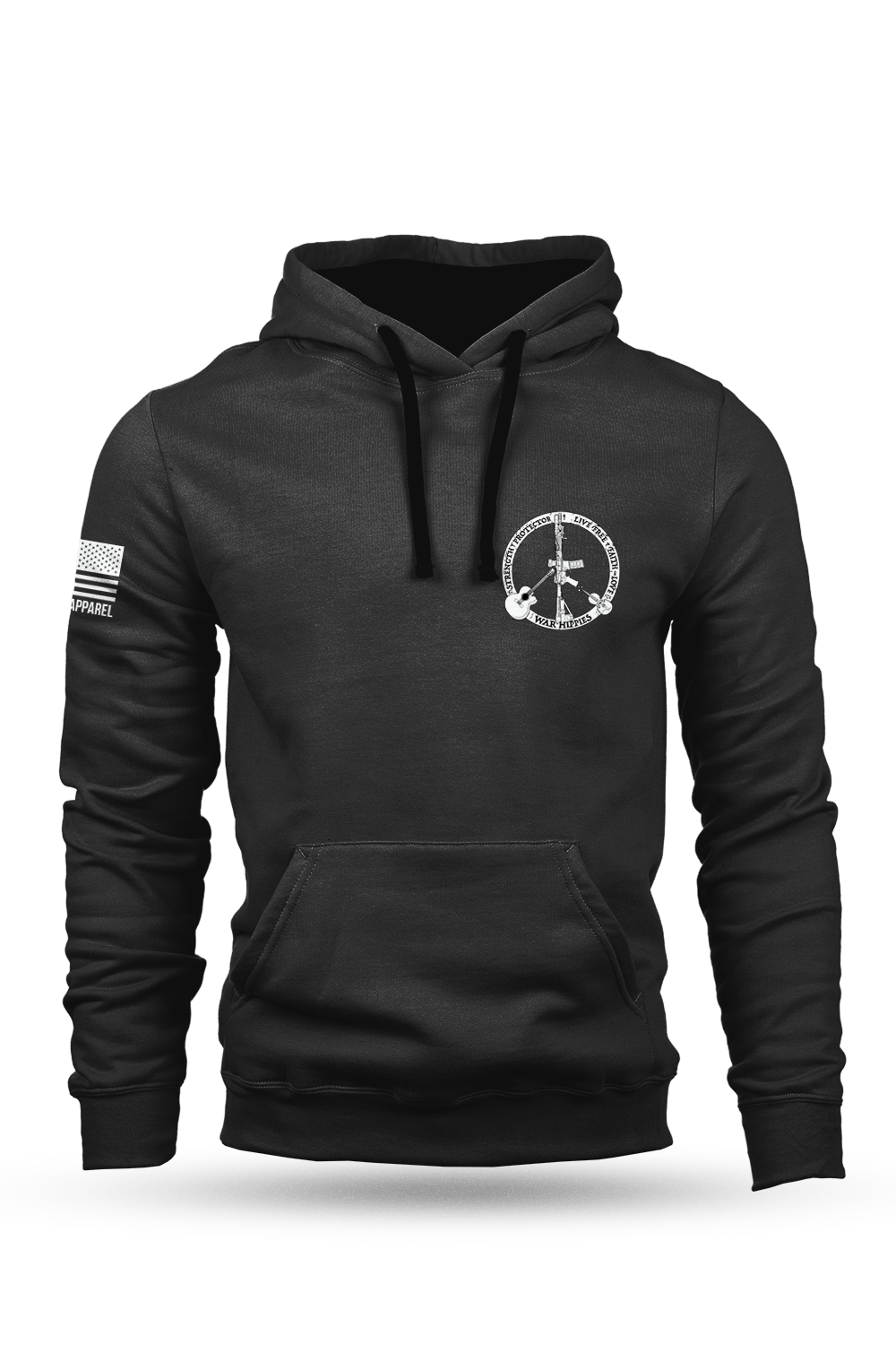 Hoodie - War Hippies - Free - Nine Line Apparel